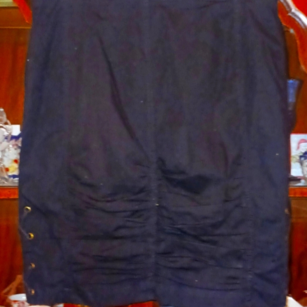 XCVI Black Trace Mini Skirt XS Wearables cotton spandex